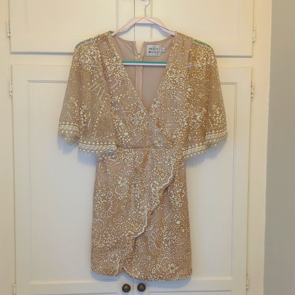 Hello Molly formal mini dress